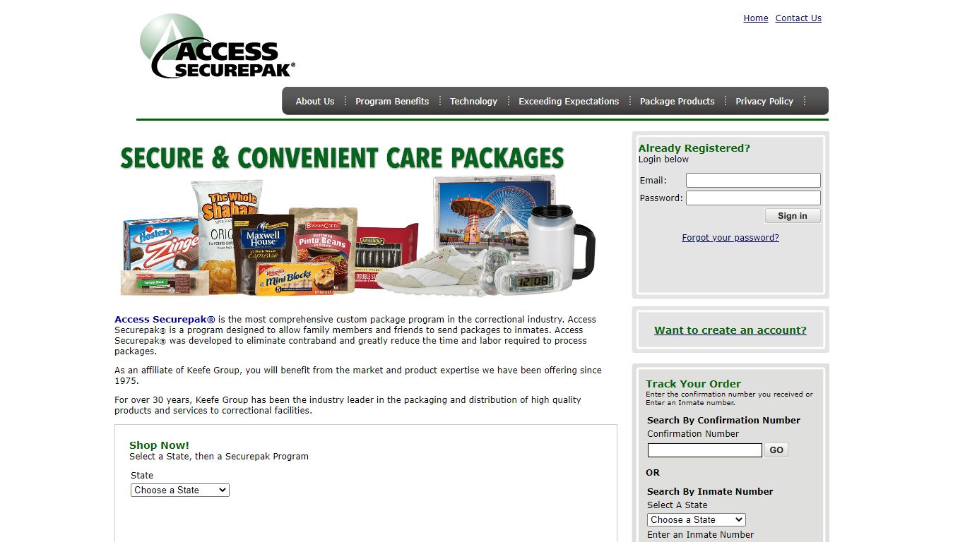 Portage County Package Program - OH - Access Securepak
